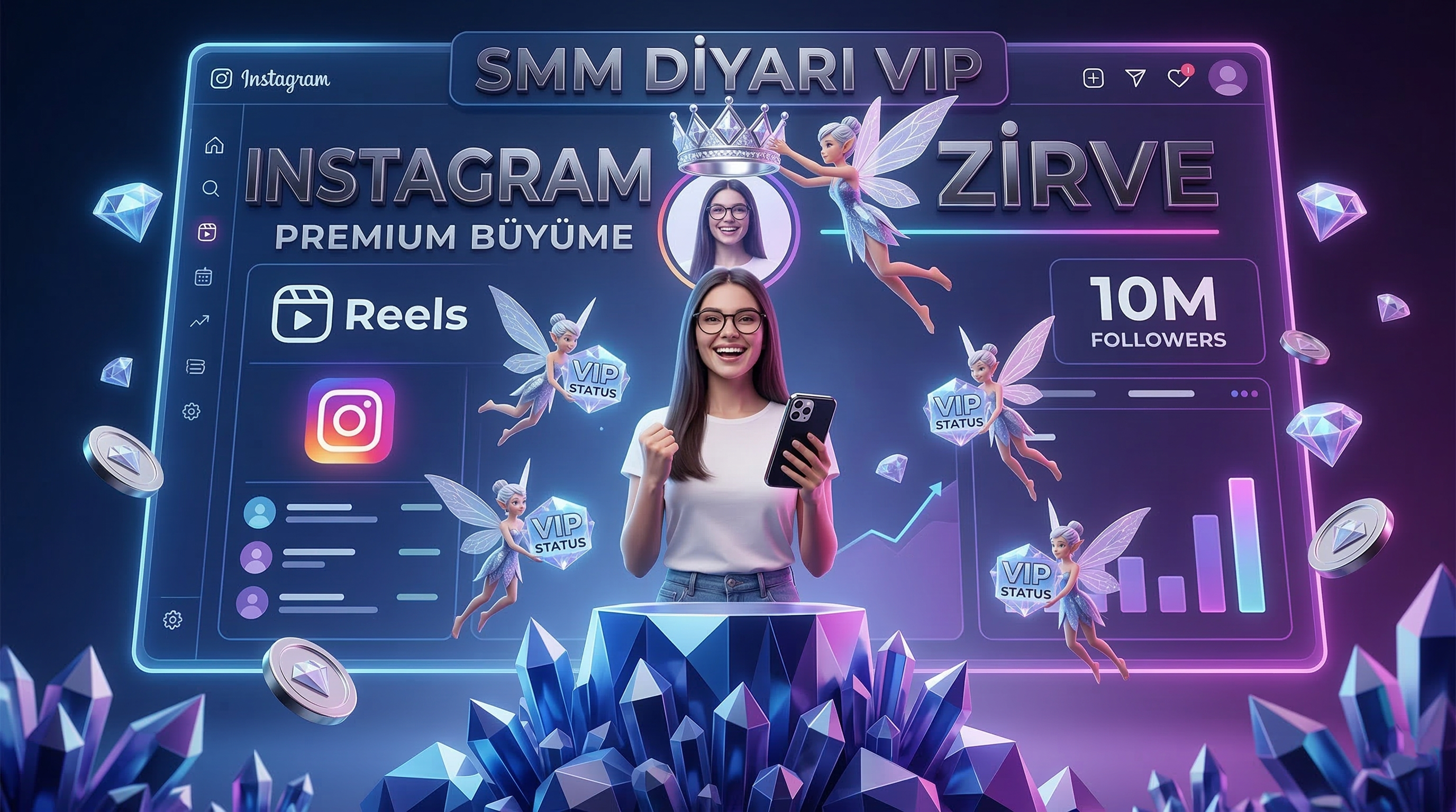 Instagram'da Zirveye Çıkmak İçin Neden VIP Paketlerimizi Tercih Etmelisiniz?